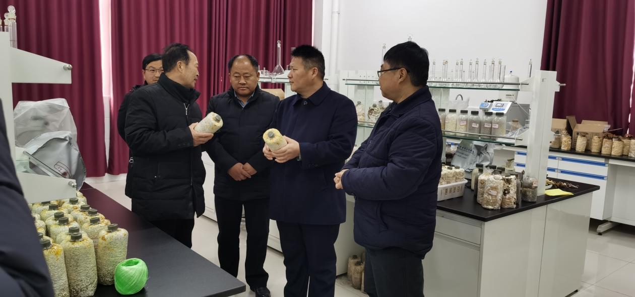 明光市委副书记杨明乐深入皖东试验站调研科技支撑乡村振兴建设两强一